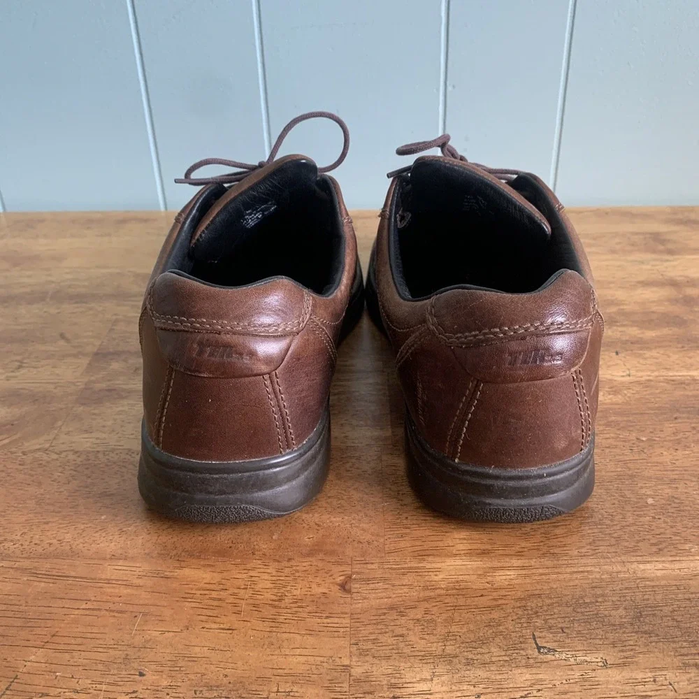 LL Bean TEK 2.5 Mens size 11.5 Waterproof Boots Brown Leather Ankle Shoe Oxford